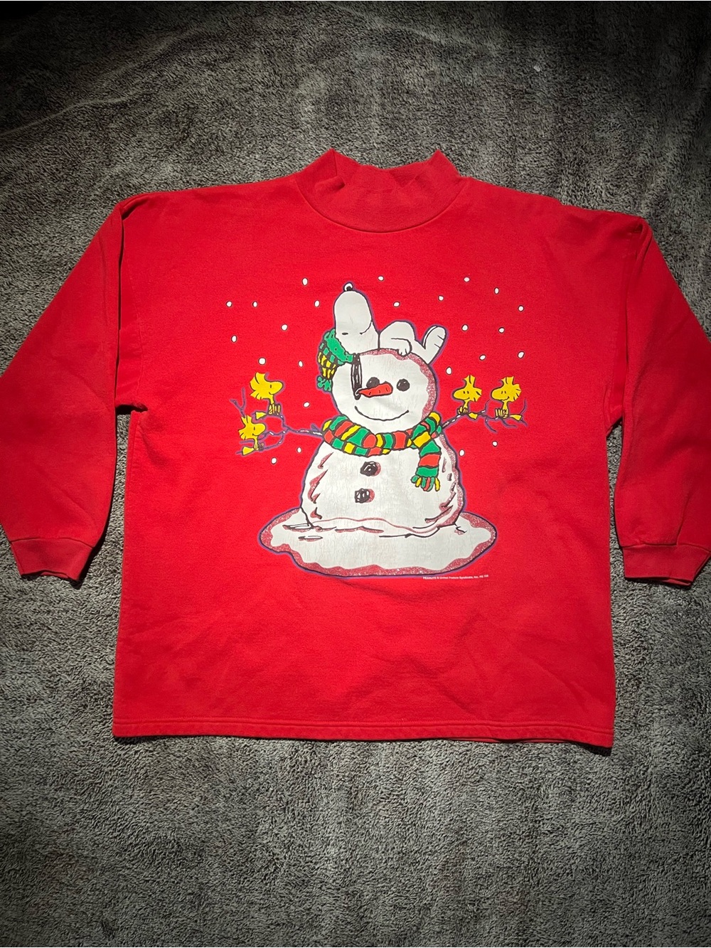 90s Peanuts Christmas crewneck
